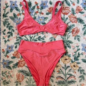 Aerie Shine Crossover Bikini